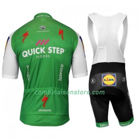 Combinaison Cycliste + Cuissard à Bretelles 2017 Quick-Step Floors N002